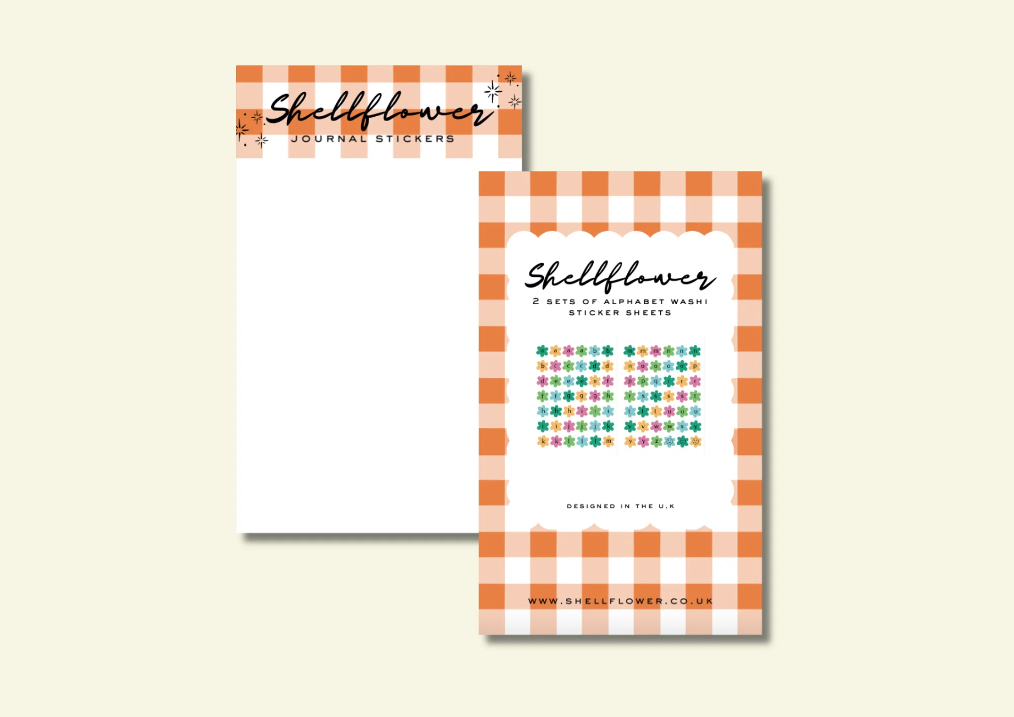Alphabet Washi Sticker Sheet - Image 2