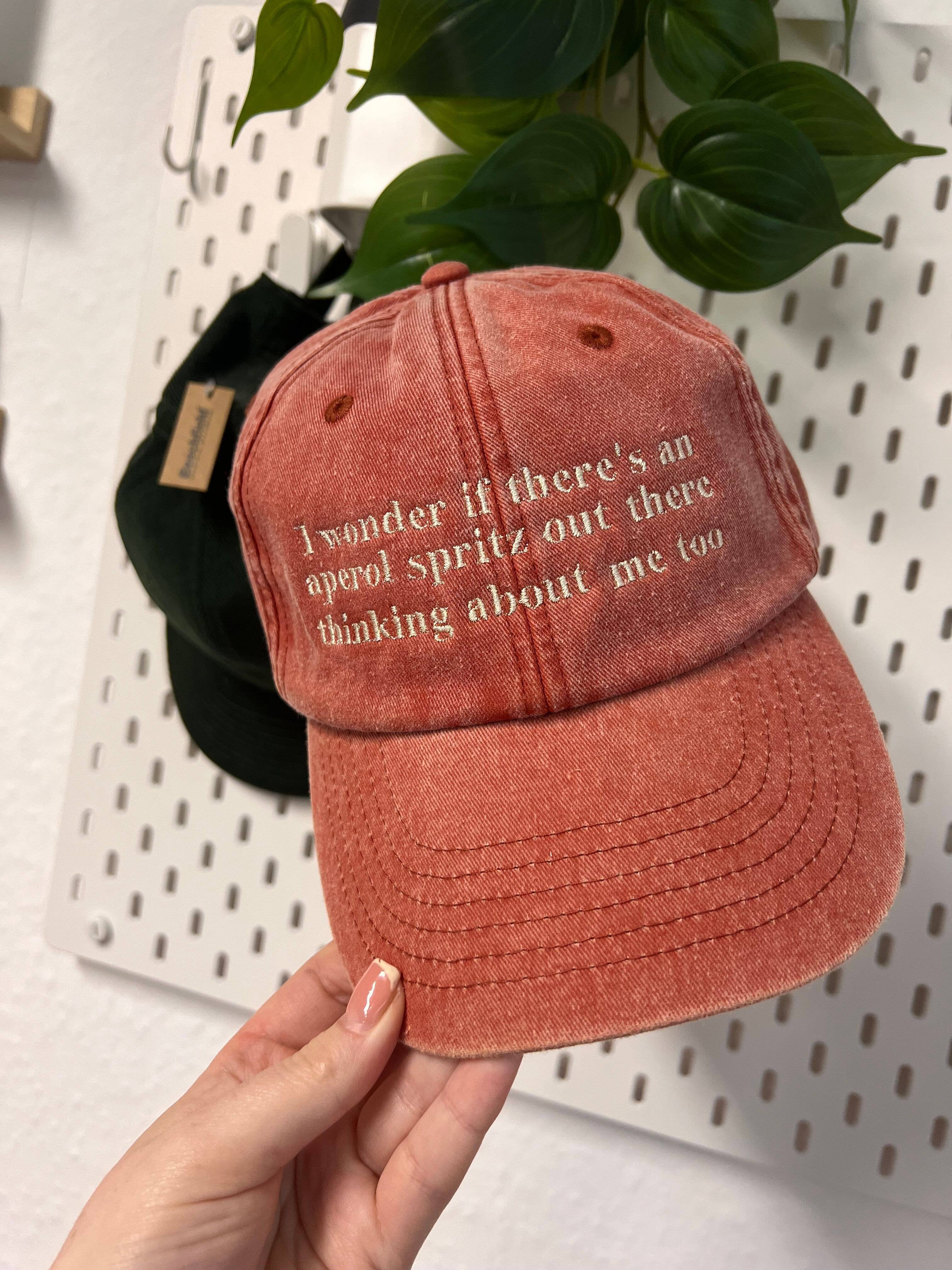 Aperol Spritz Embroidered Cap