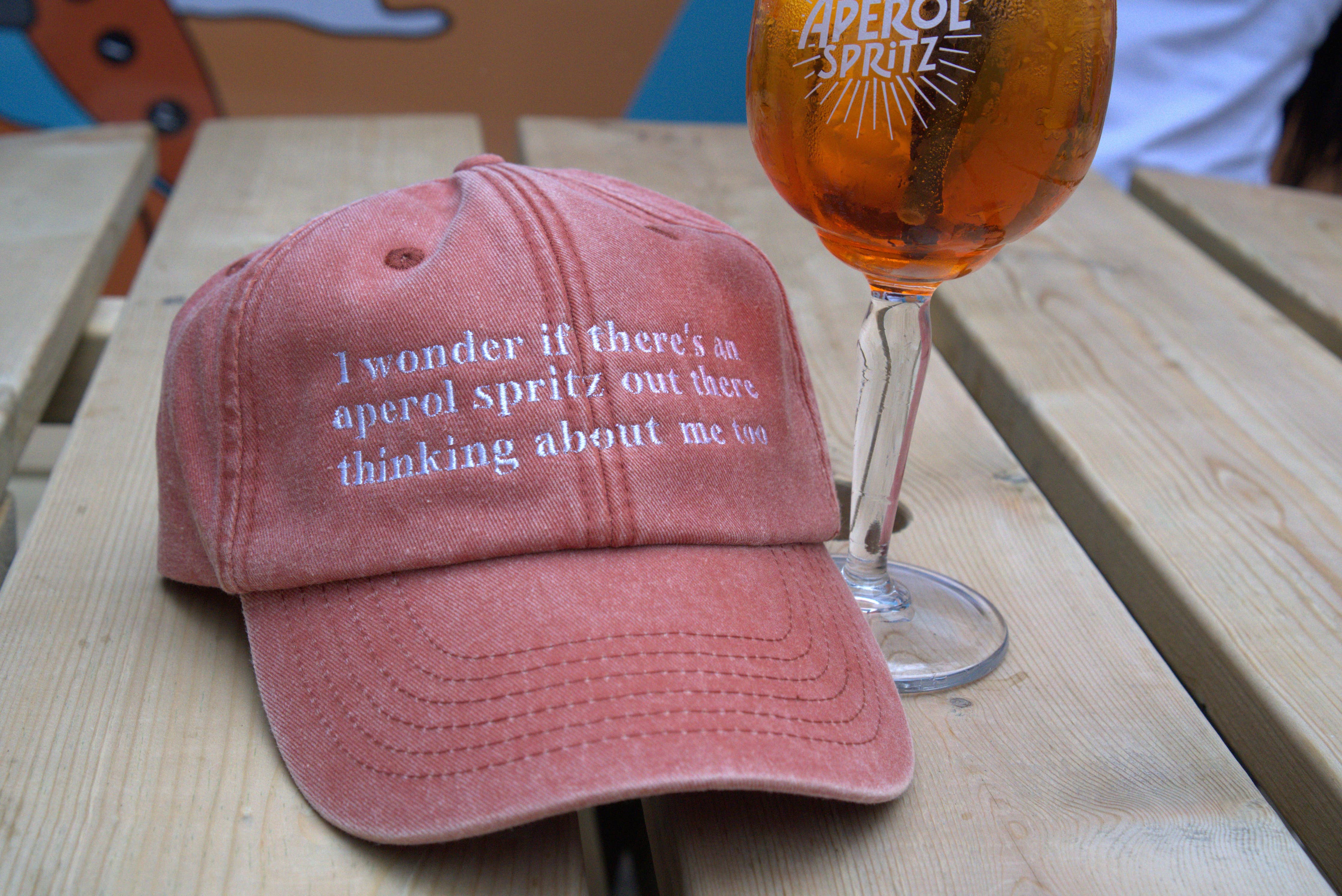 Aperol Spritz Embroidered Cap - Image 2