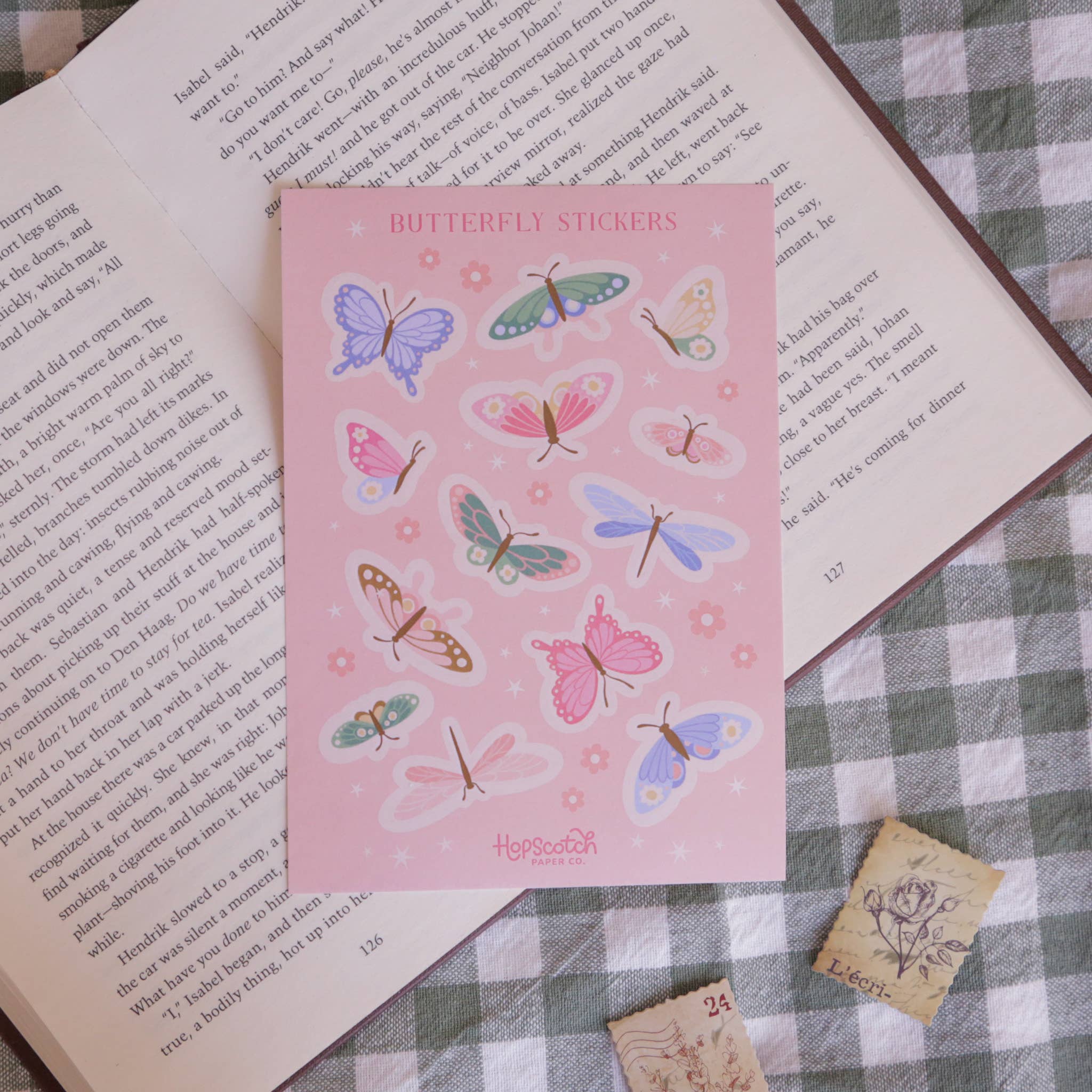 Butterflies Sticker Sheet - Image 2