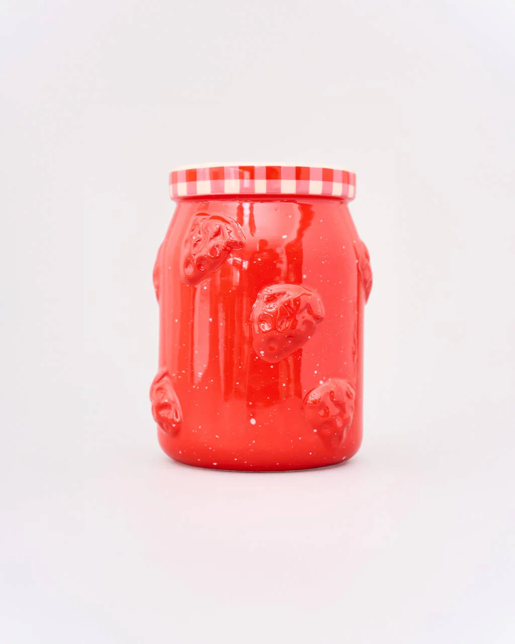 Ceramic Petite Vase, Strawberry Jam - Image 4