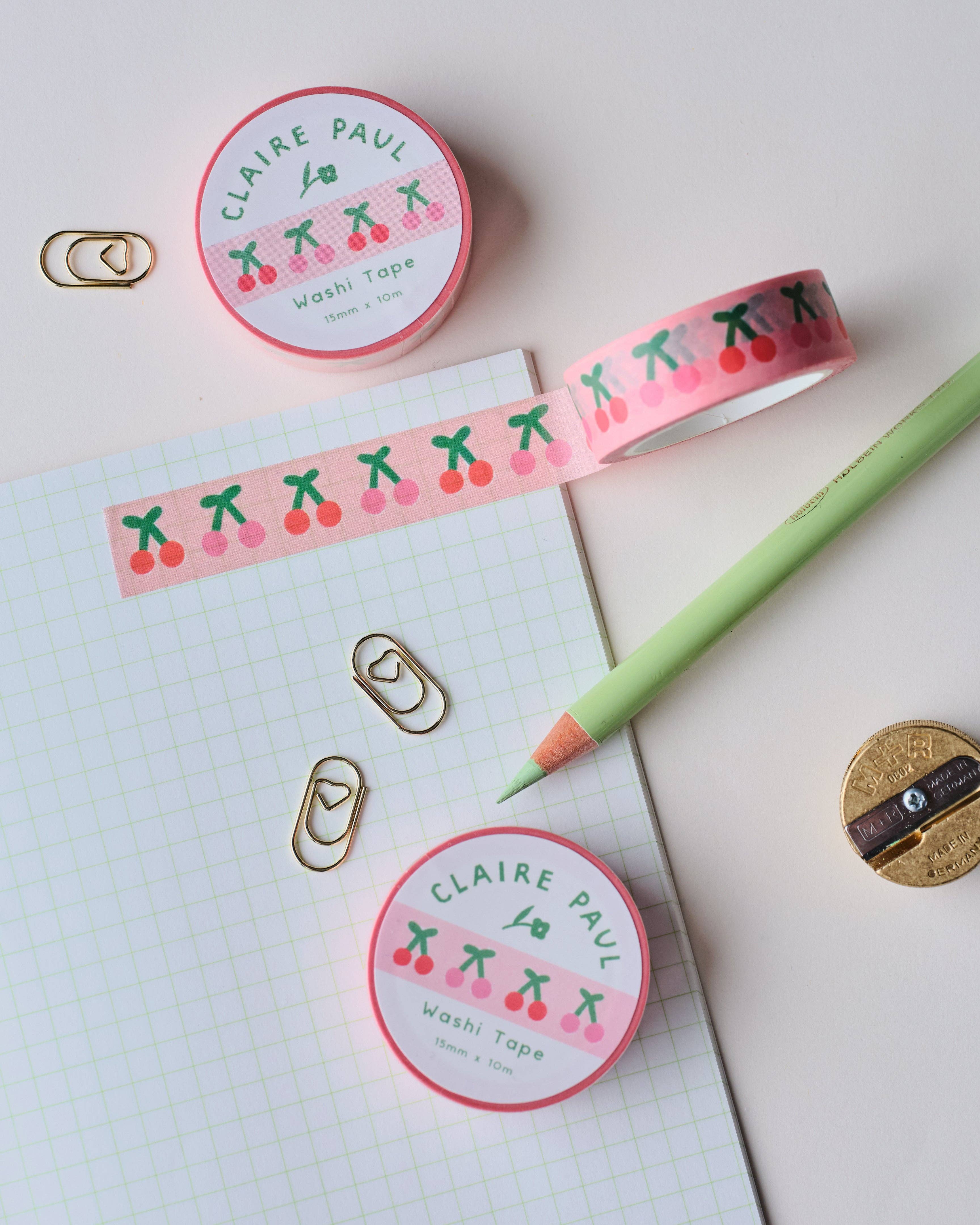 Cherries Washi Tape - Image 2