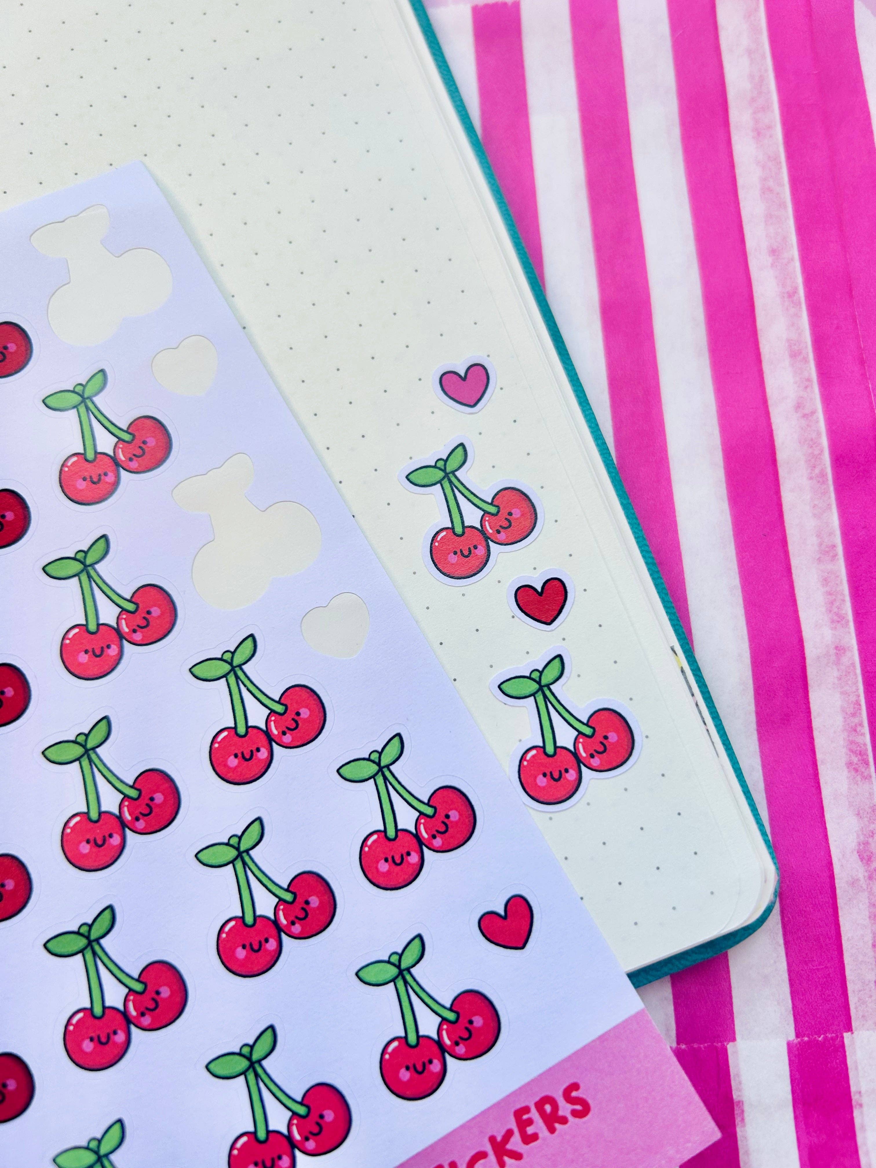 Cherry Cuties - Deco Sticker Sheet - Image 3