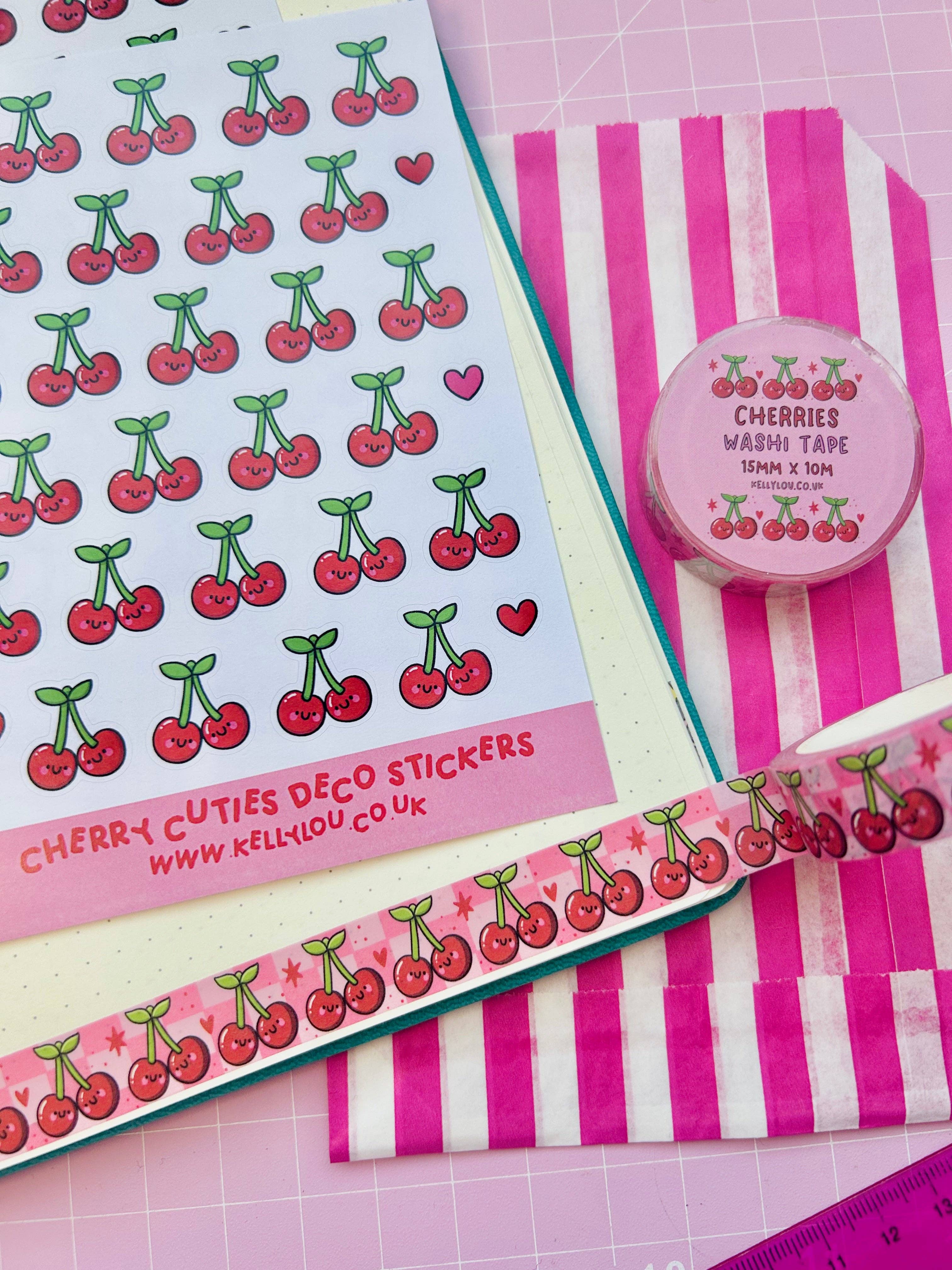 Cherry Cuties - Deco Sticker Sheet - Image 4