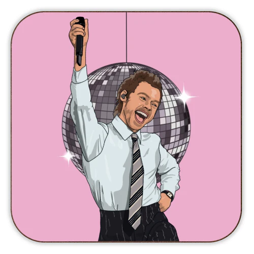 'Disco Harry' Coaster