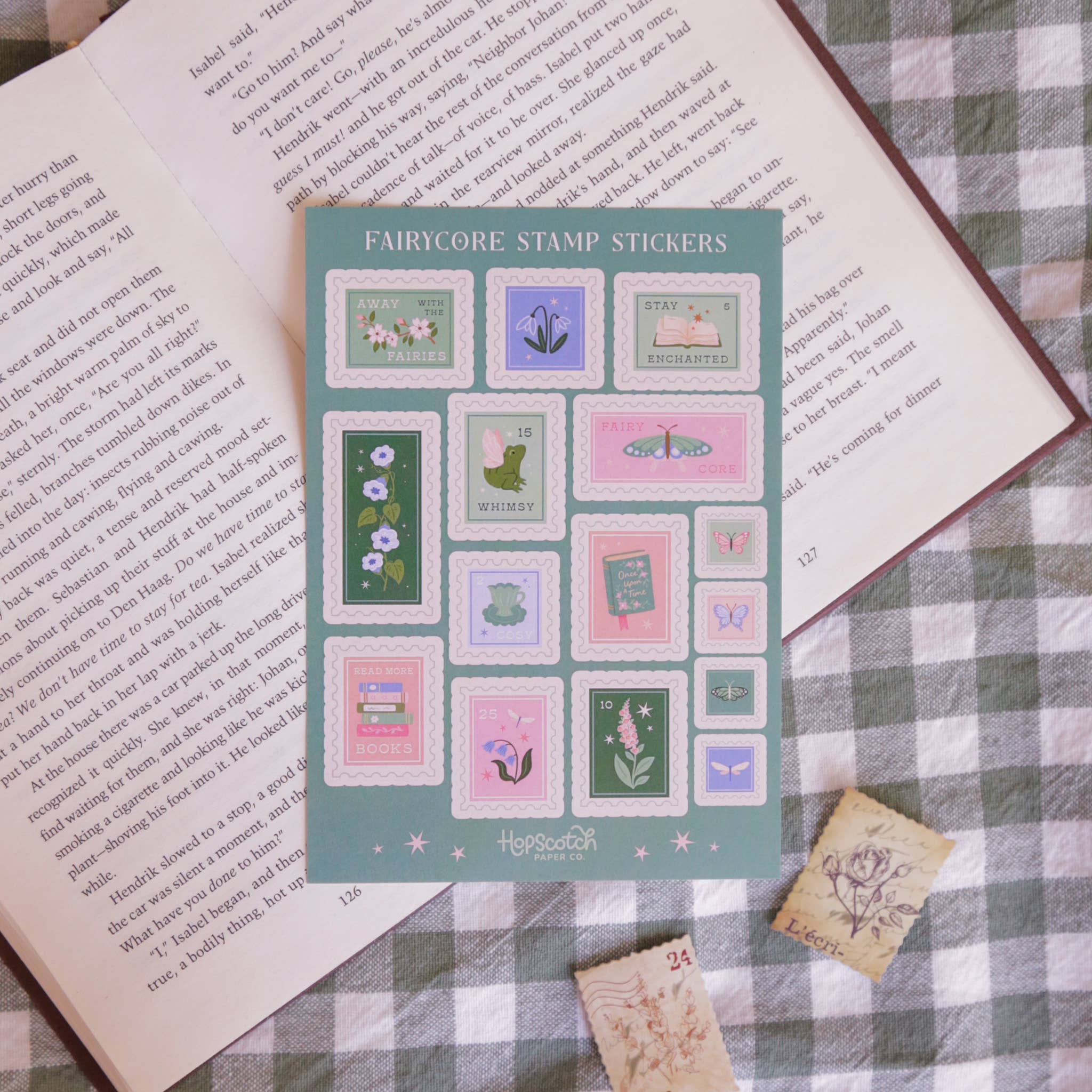 Fairycore Stamps Sticker Sheet - Image 2