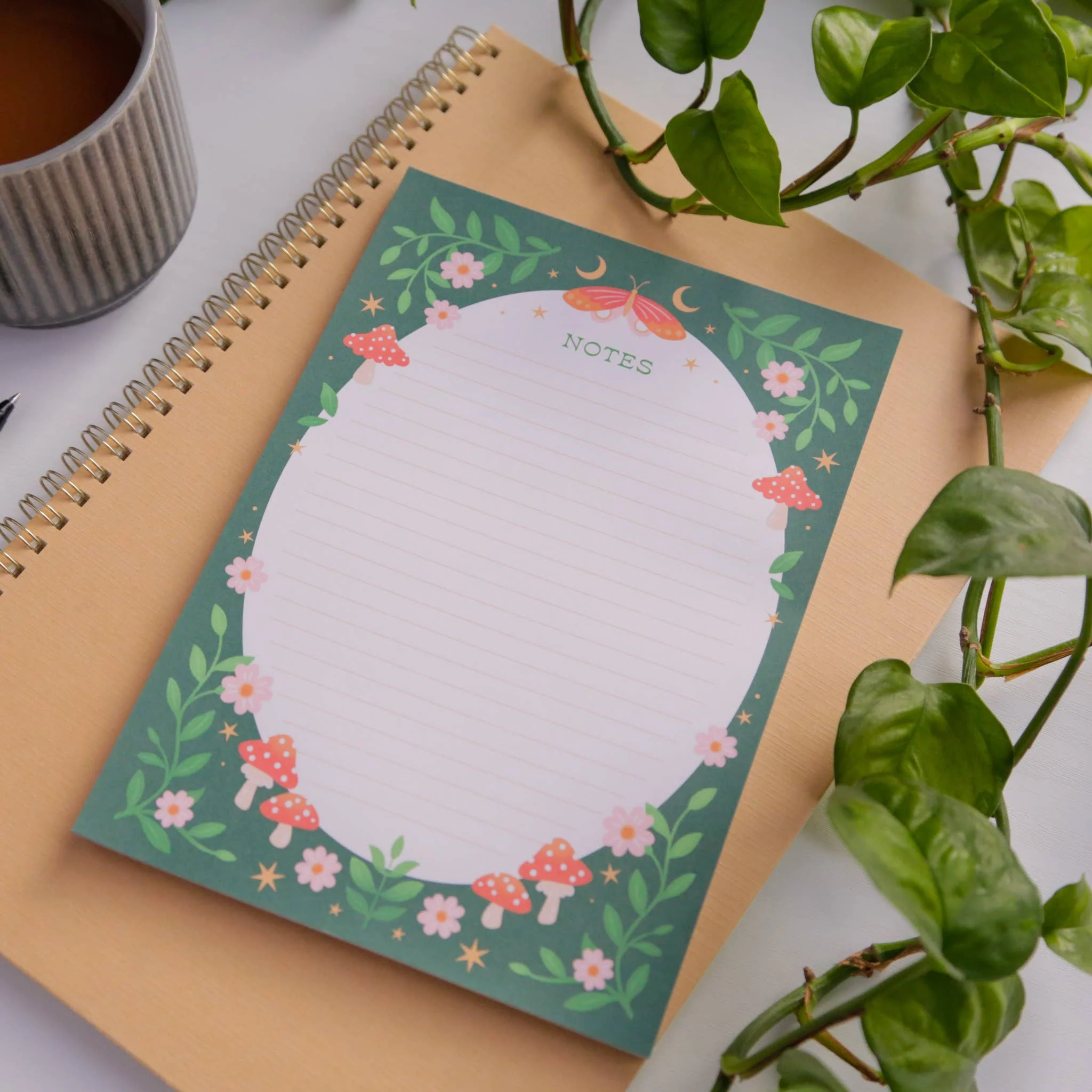 Forest Realm Notepad – Literature Stationery Gifts - Image 3