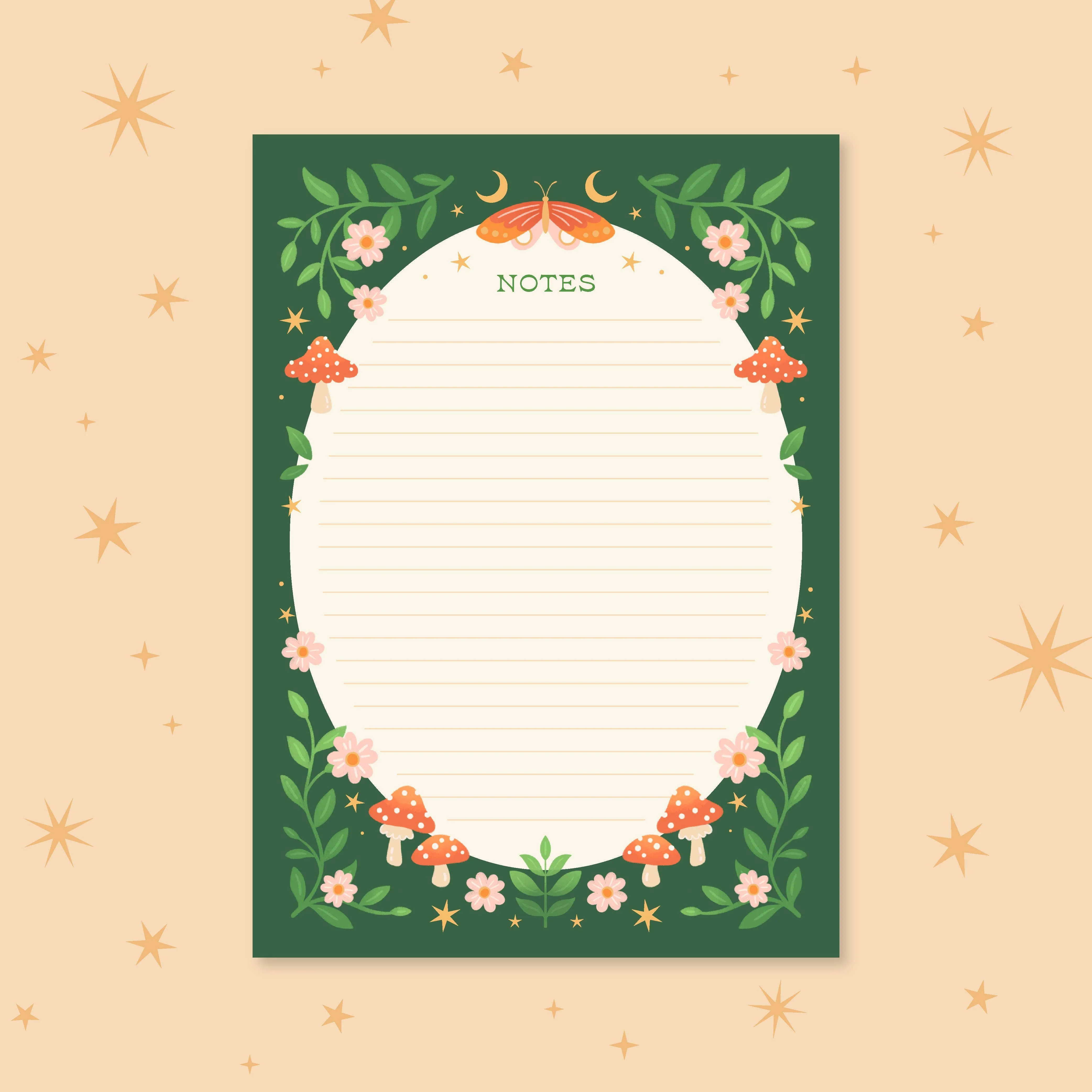 Forest Realm Notepad – Literature Stationery Gifts - Image 4