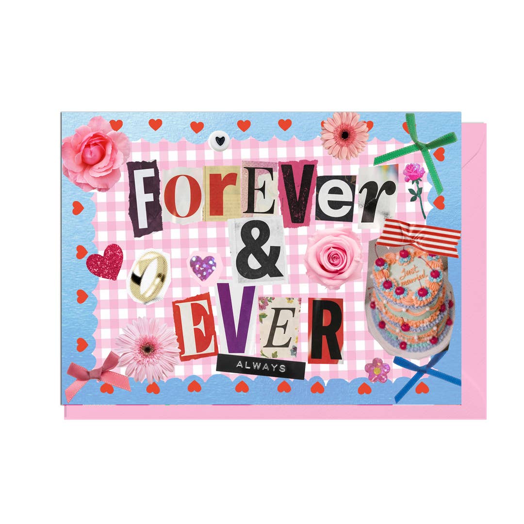 Forever & Ever Junk Journal Card