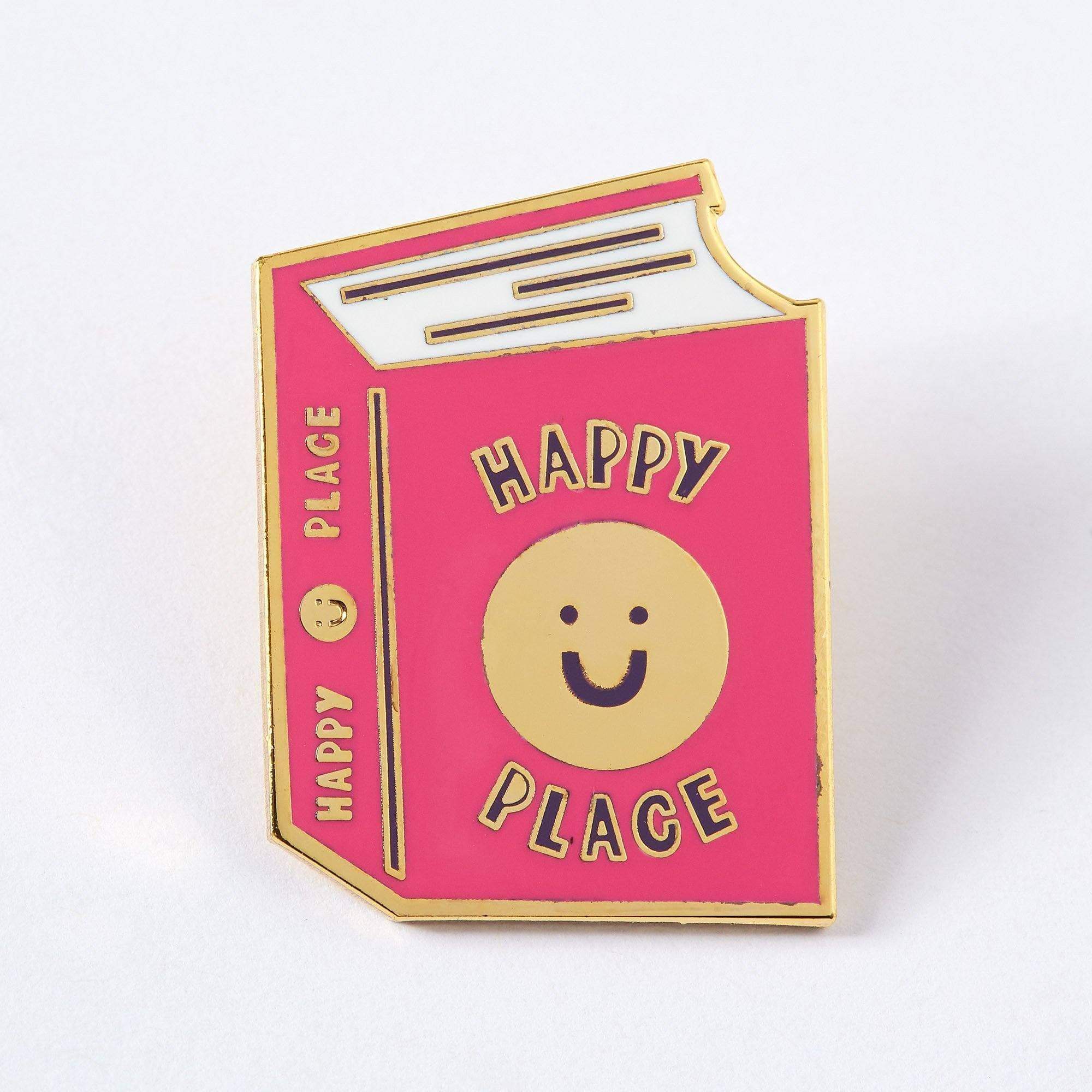 Happy Place Enamel Pin - Image 3