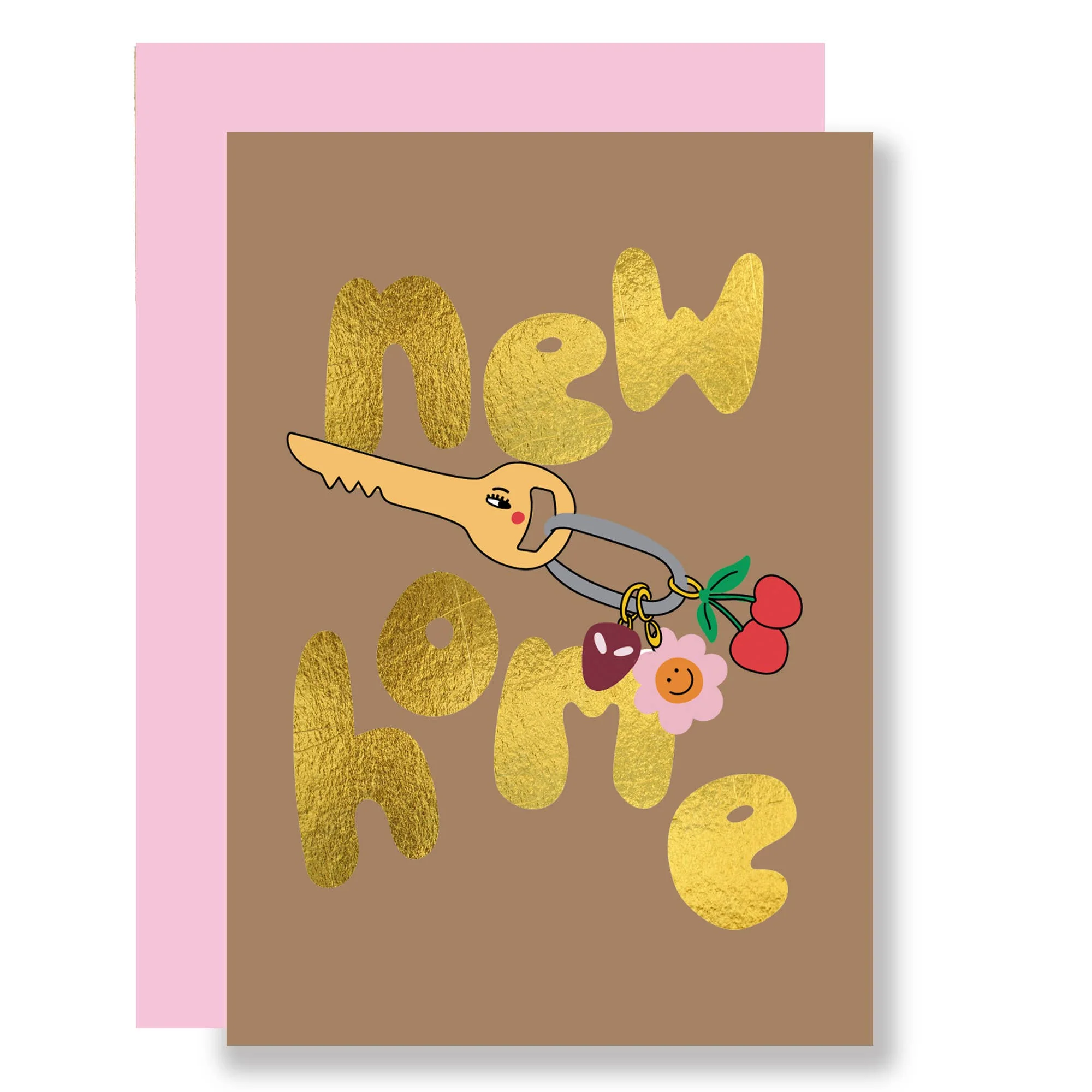 MINI new home greeting card, fun new home card