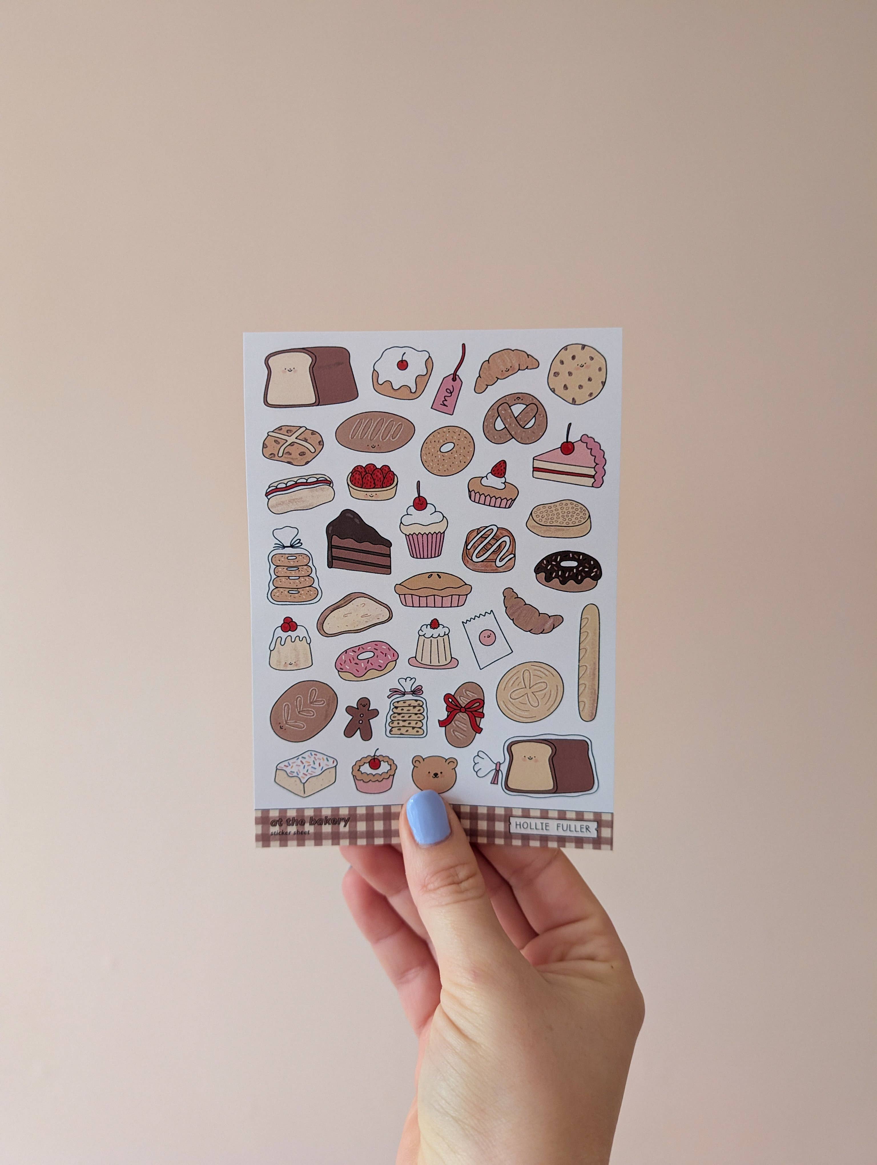 Mini Sticker Sheet - At The Bakery - Image 2