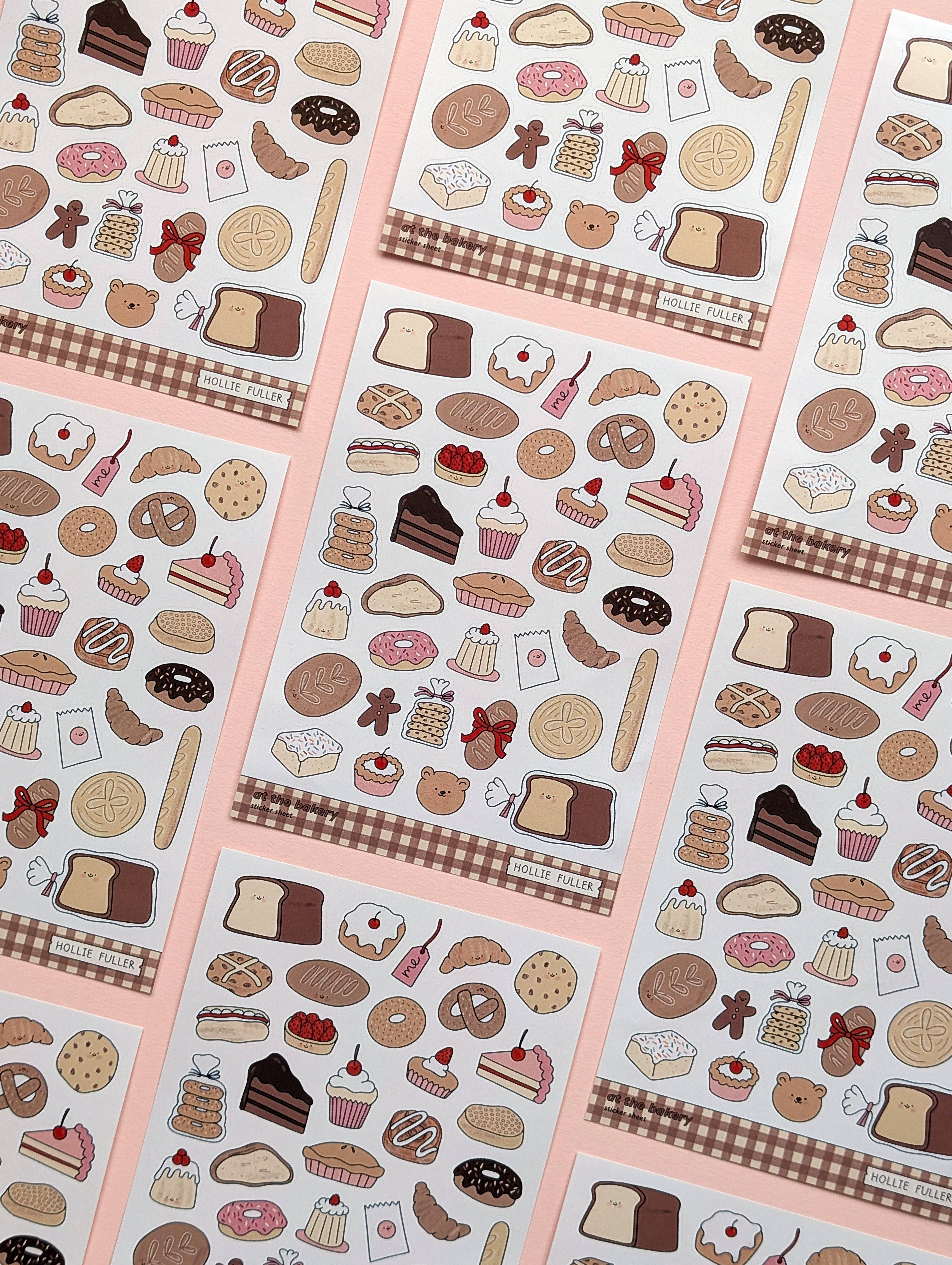Mini Sticker Sheet - At The Bakery - Image 3