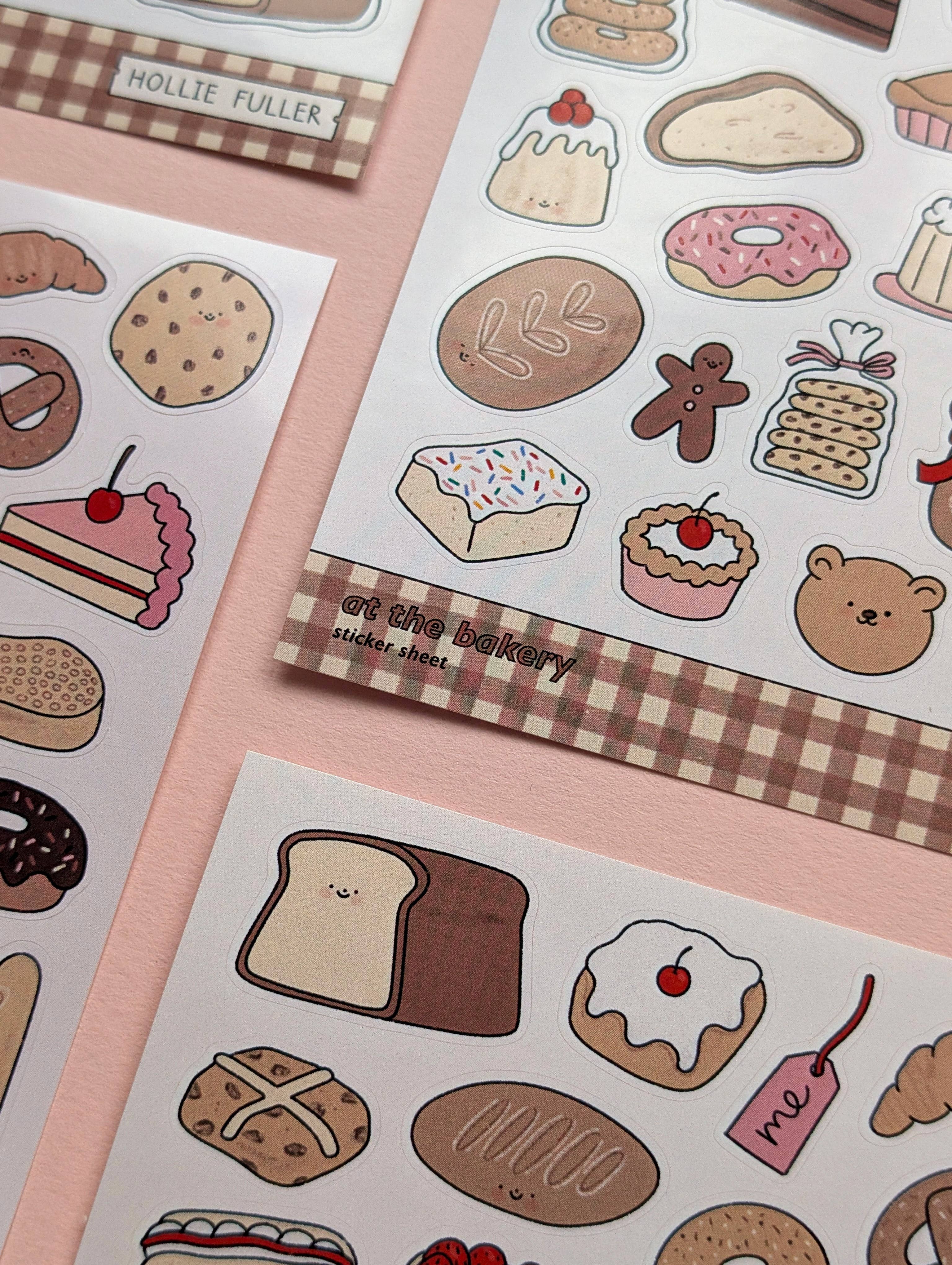 Mini Sticker Sheet - At The Bakery - Image 4