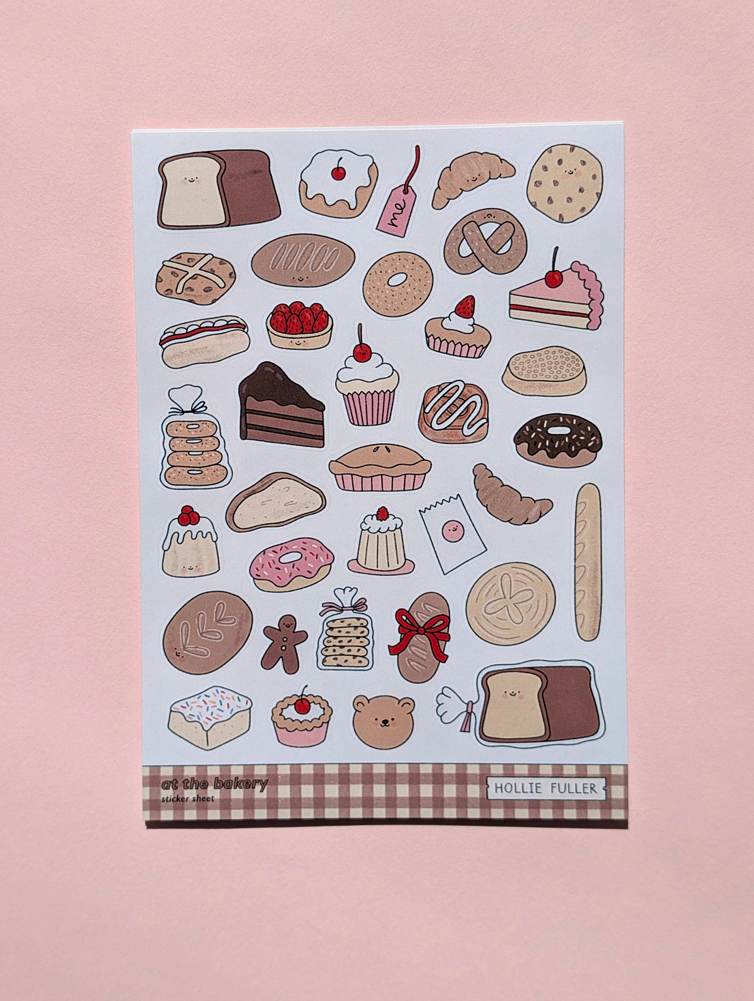 Mini Sticker Sheet - At The Bakery - Image 5
