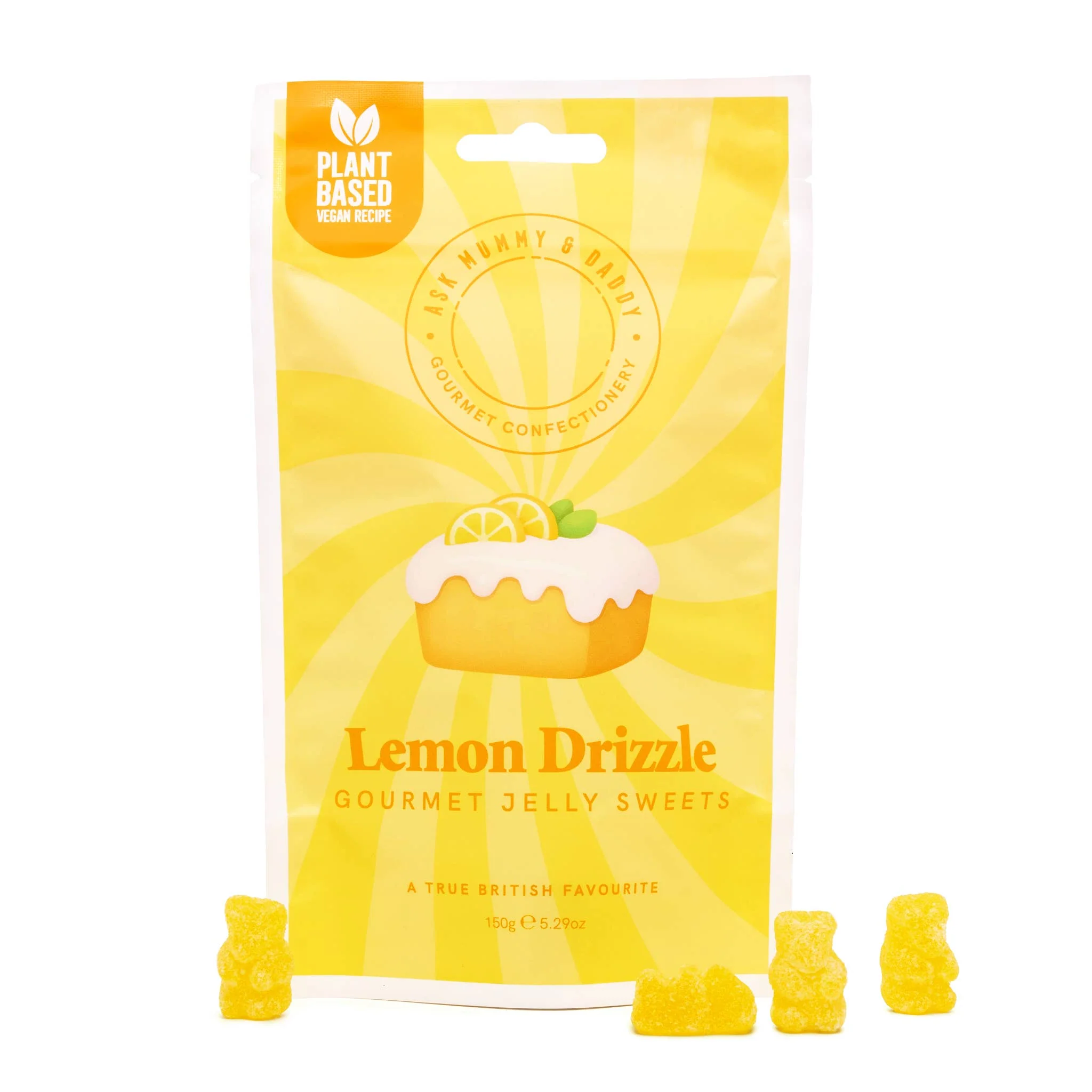 Lemon Drizzle Gourmet Jelly sweets - Image 2