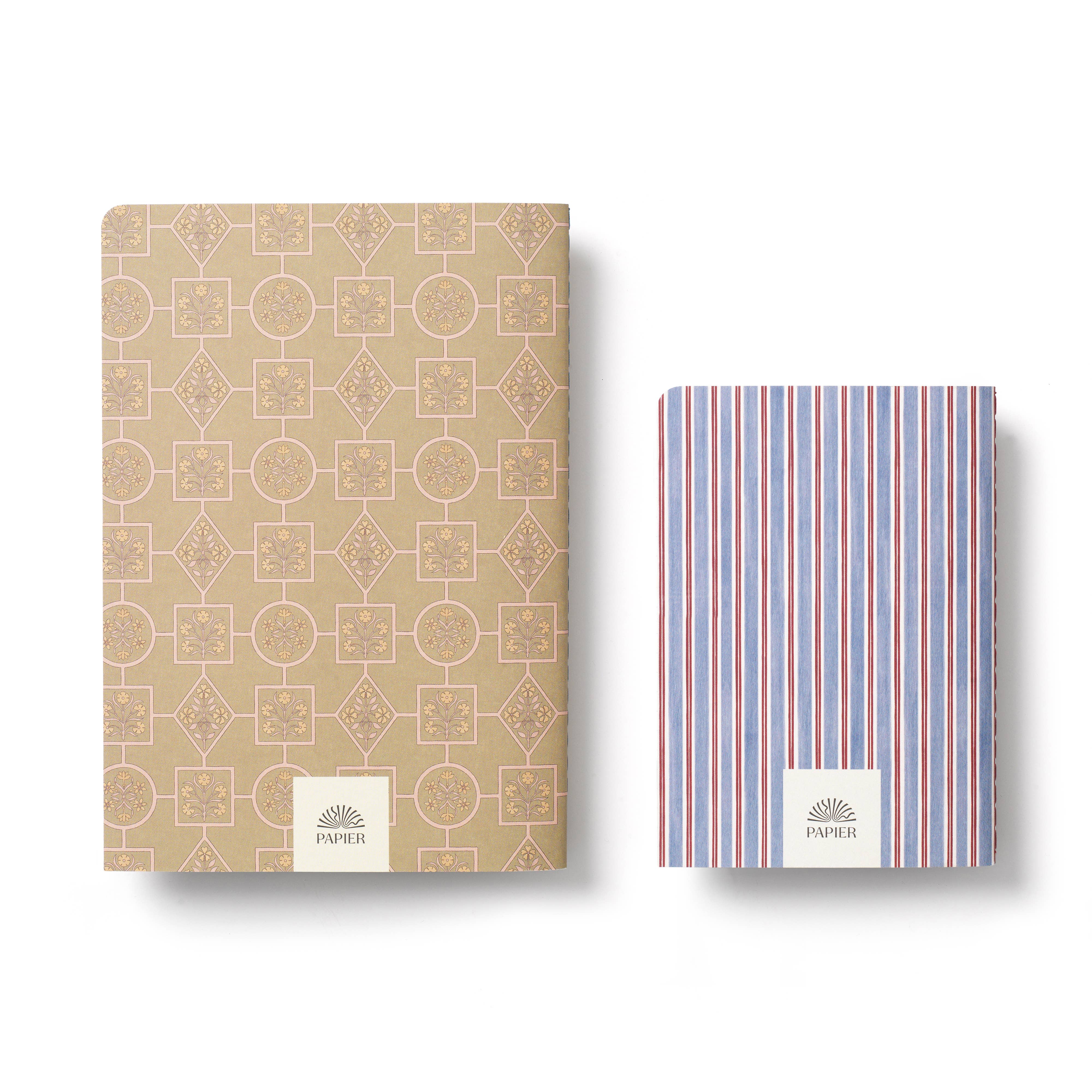 Notes & Stripes Softcover Notebook Set of 2 - Image 3