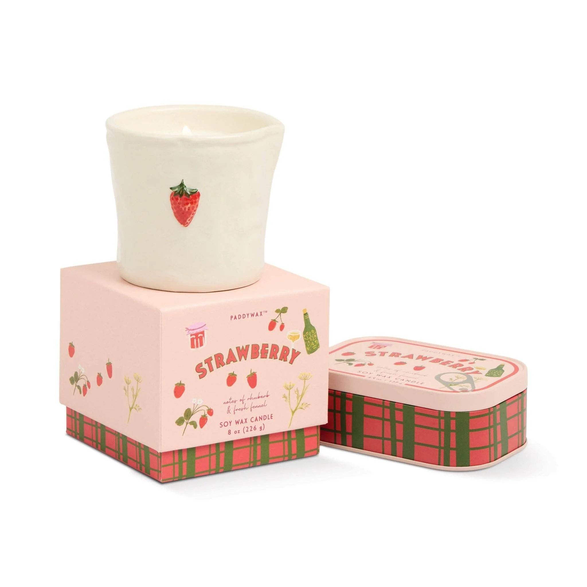 Bistro Strawberry Tin Candle - Strawberry - Image 3