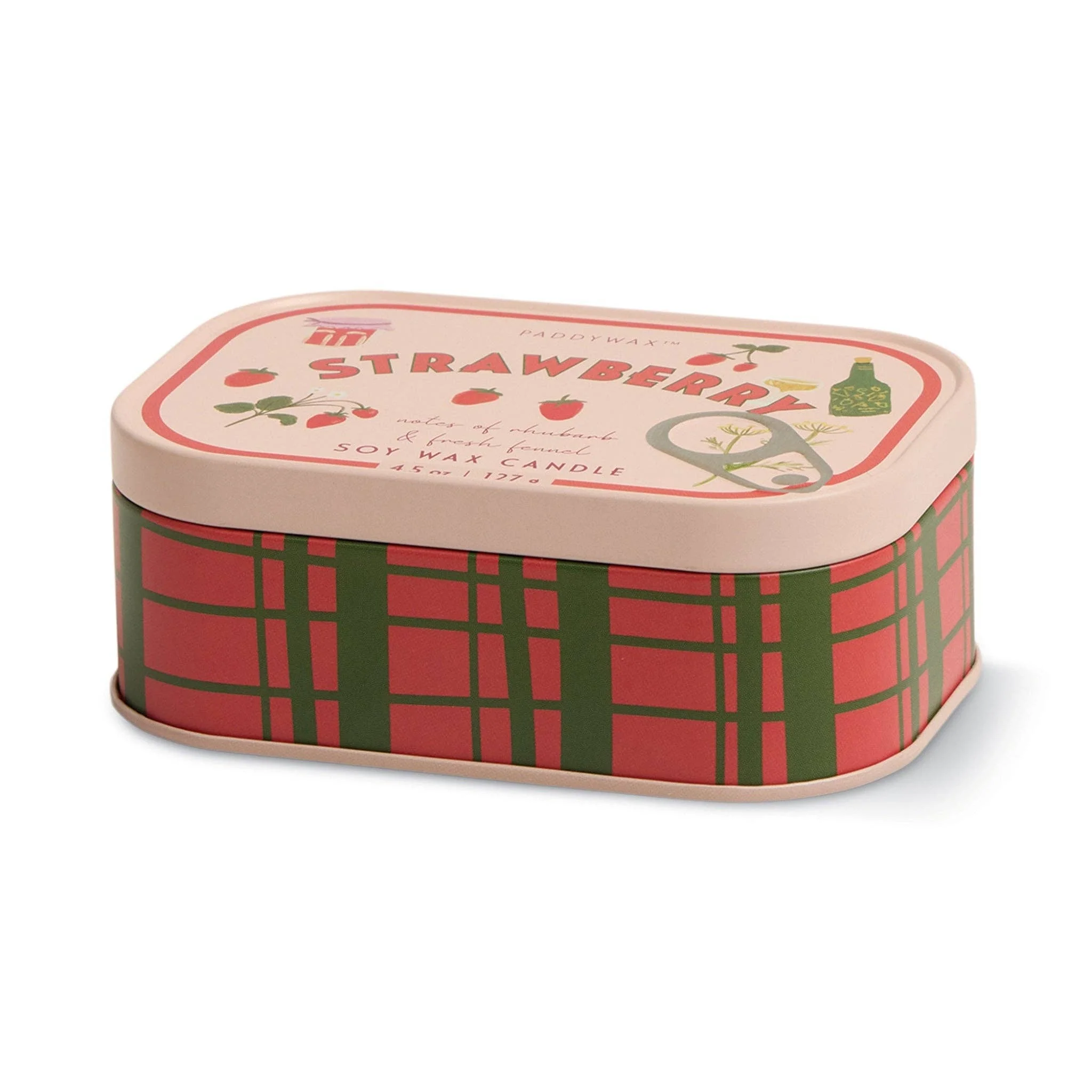 Bistro Strawberry Tin Candle - Strawberry - Image 4
