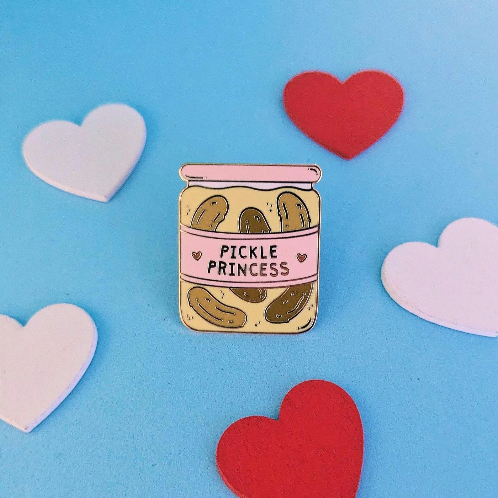 Pickle Princess Enamel Pin