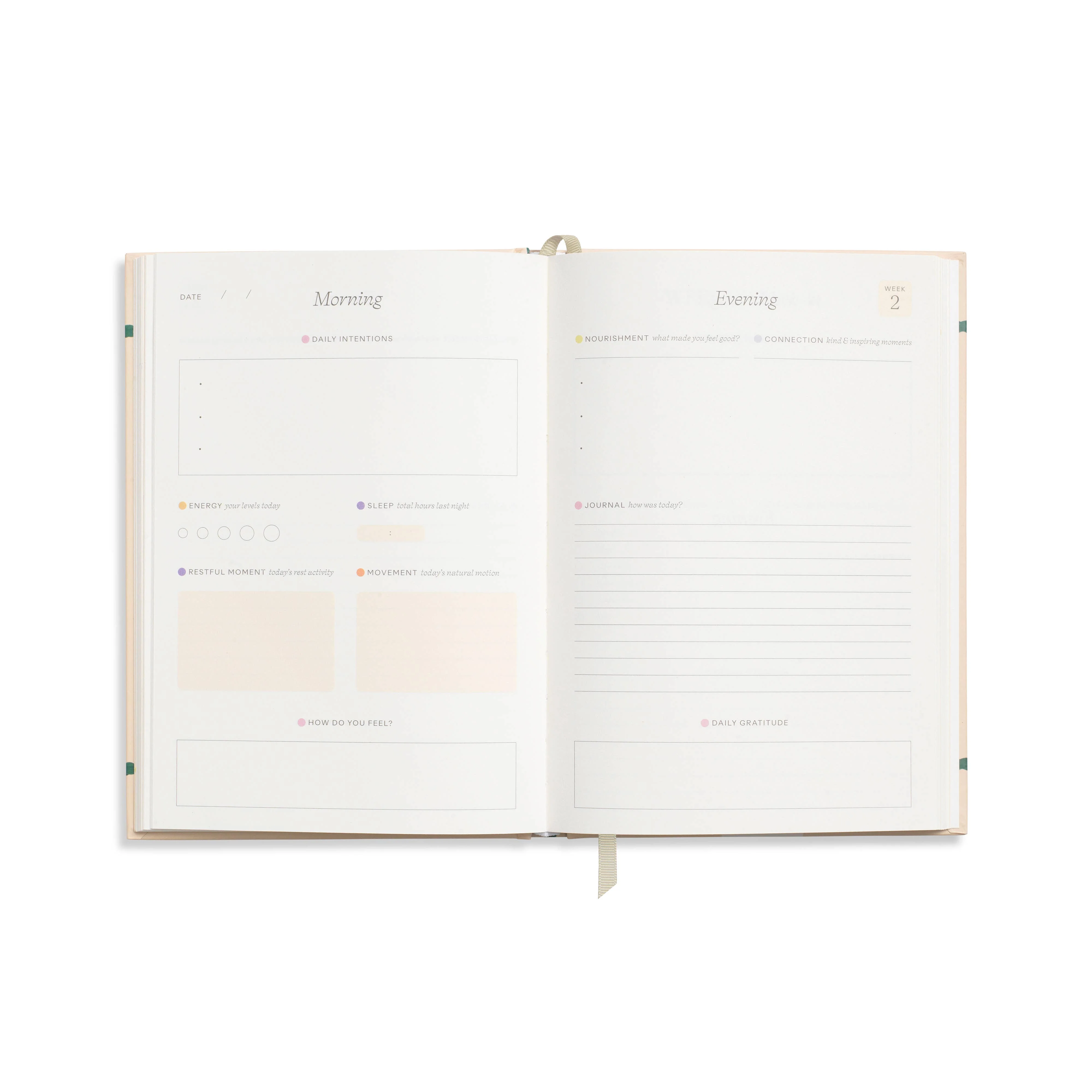 Quilted Daydream Wellness Journal - Image 3