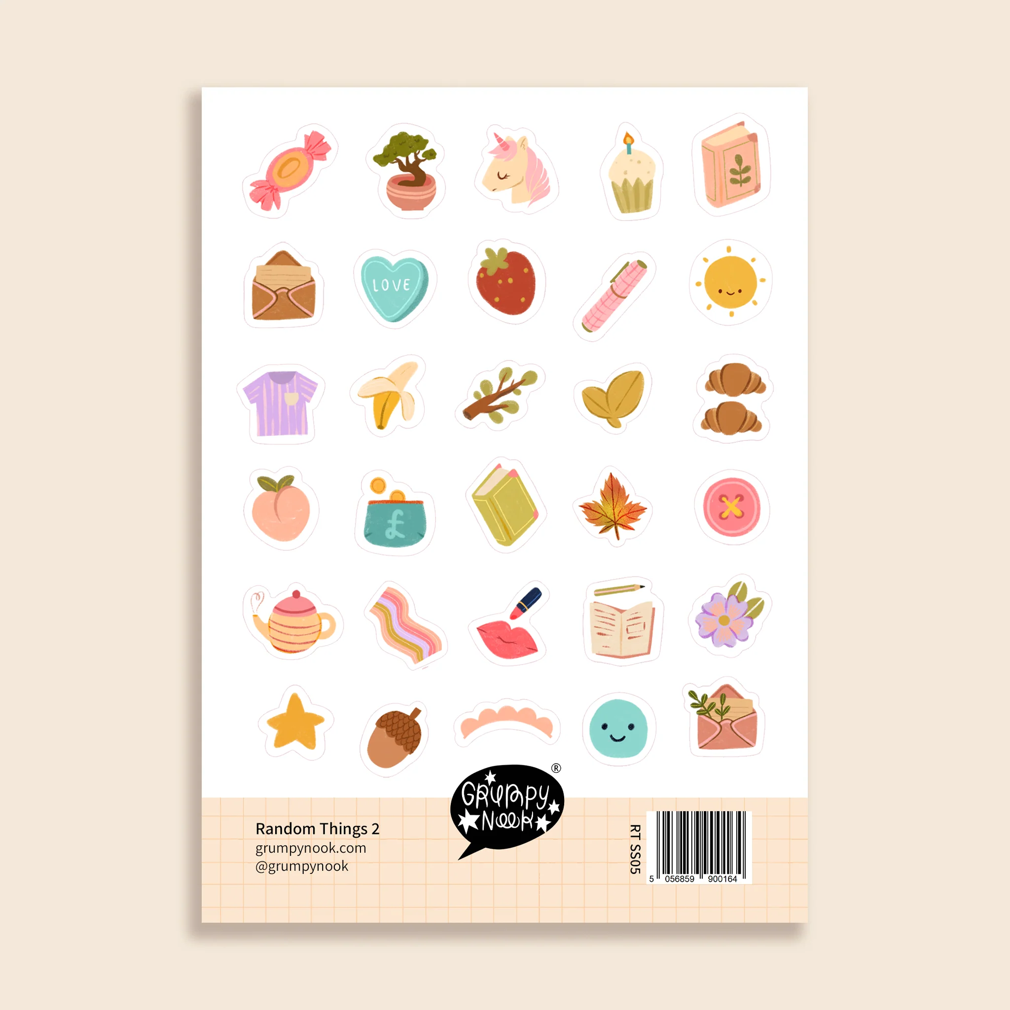 Random Things 2.0 Sticker Sheet