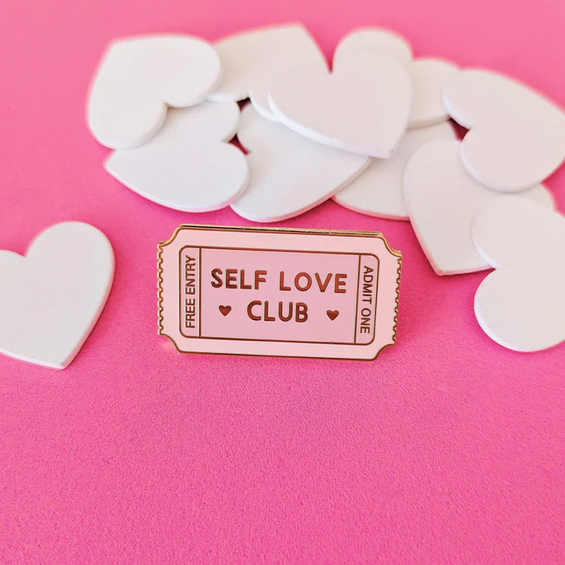 Self Love Club Enamel Pin
