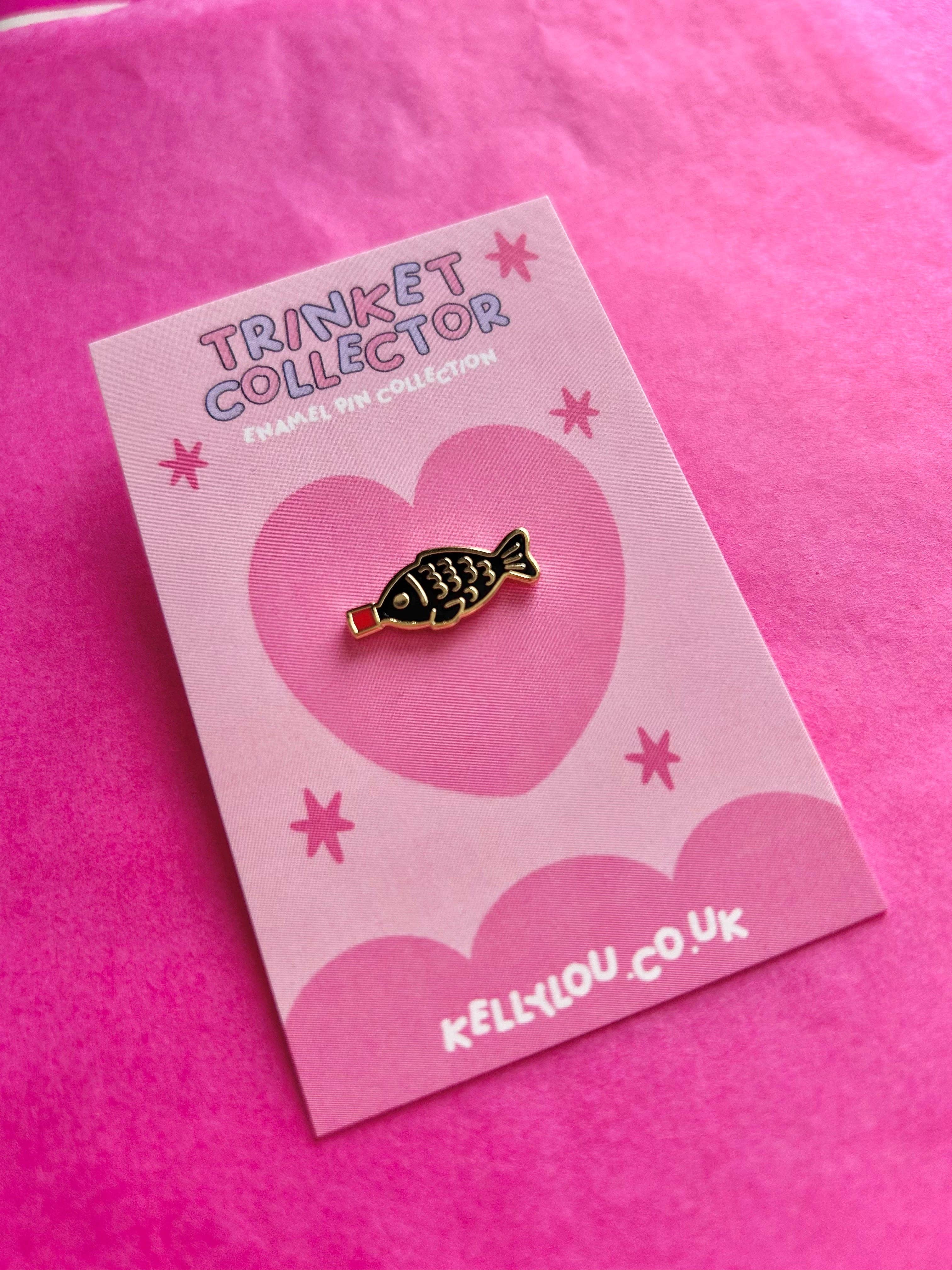 Soy Sauce Fish - Mini Enamel Pin - Image 2