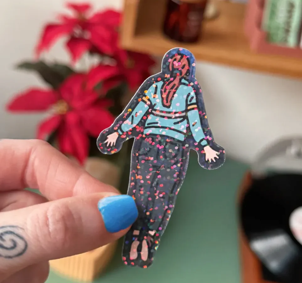 Strange Sticker