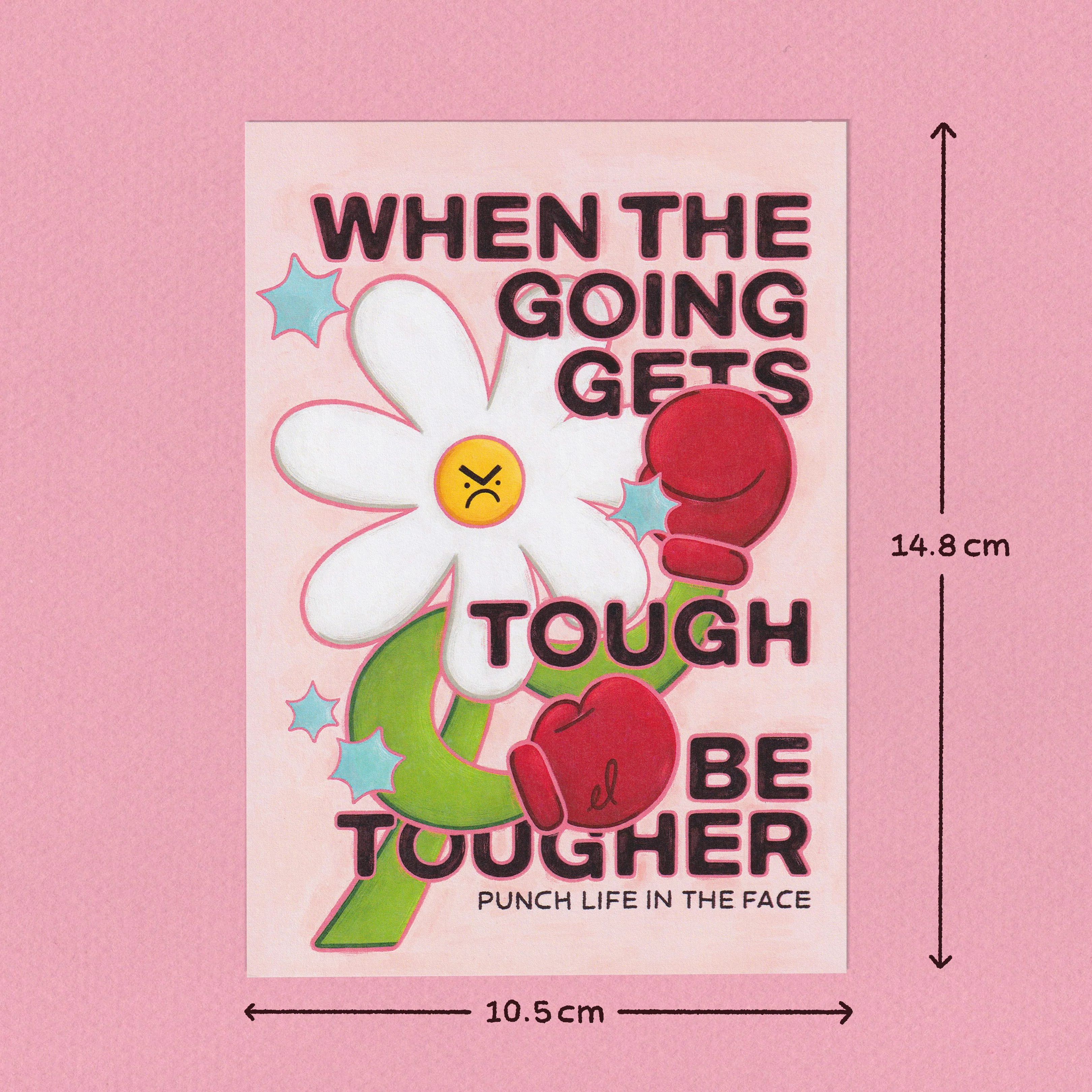 Tough Flower Postcard - Image 3