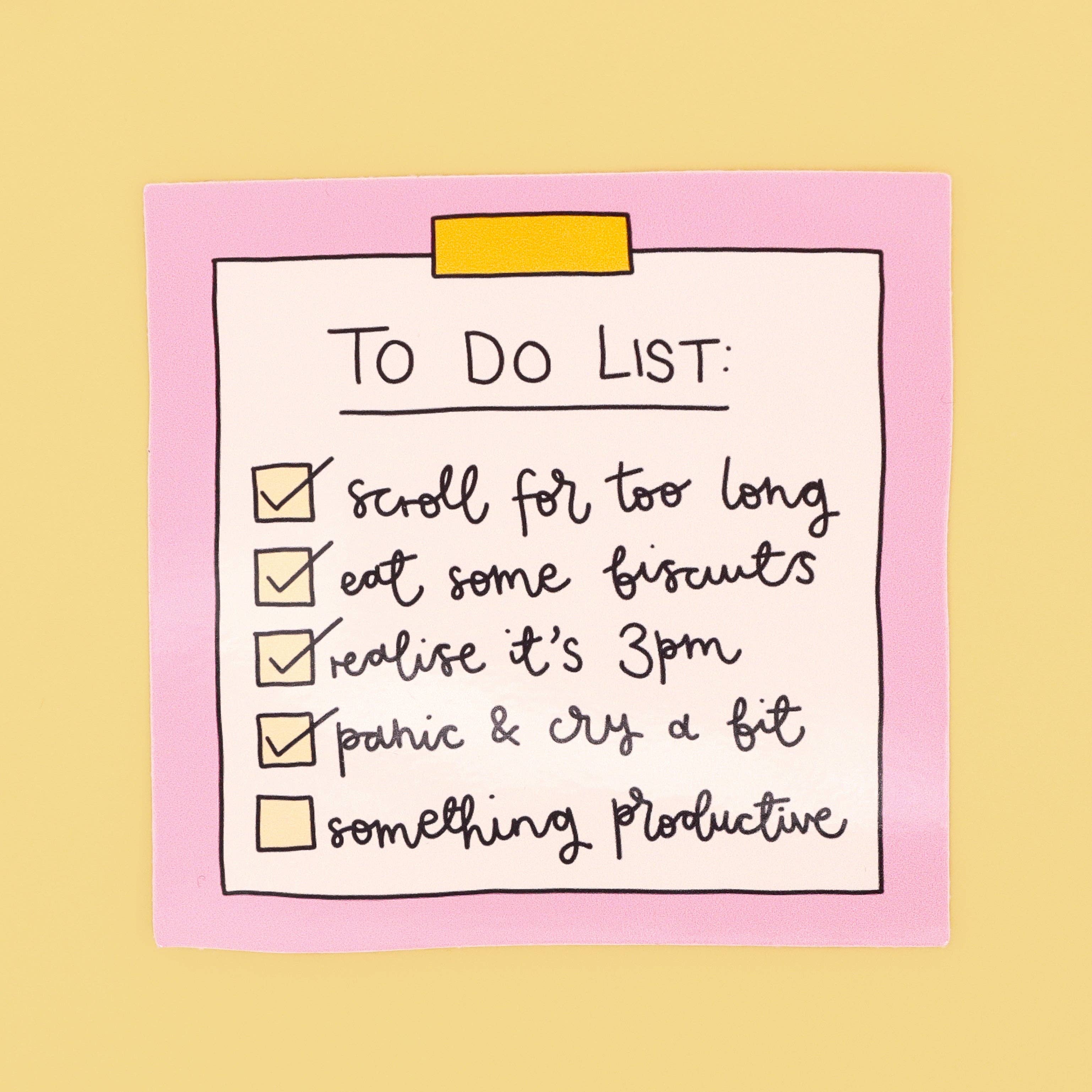 Vinyl sticker - to do list - Image 3