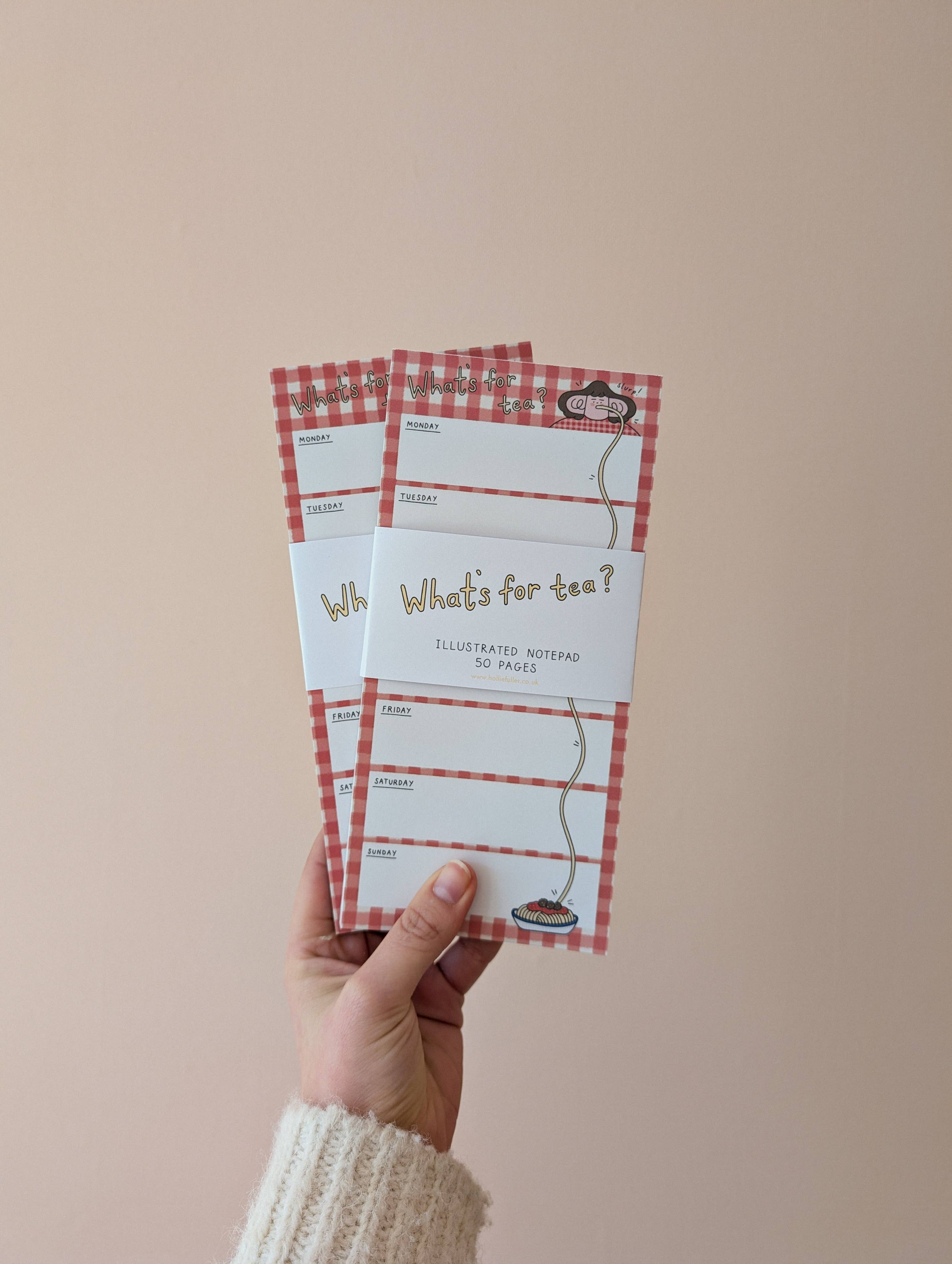 What's for Tea? Illustrated Note Pad - Image 3