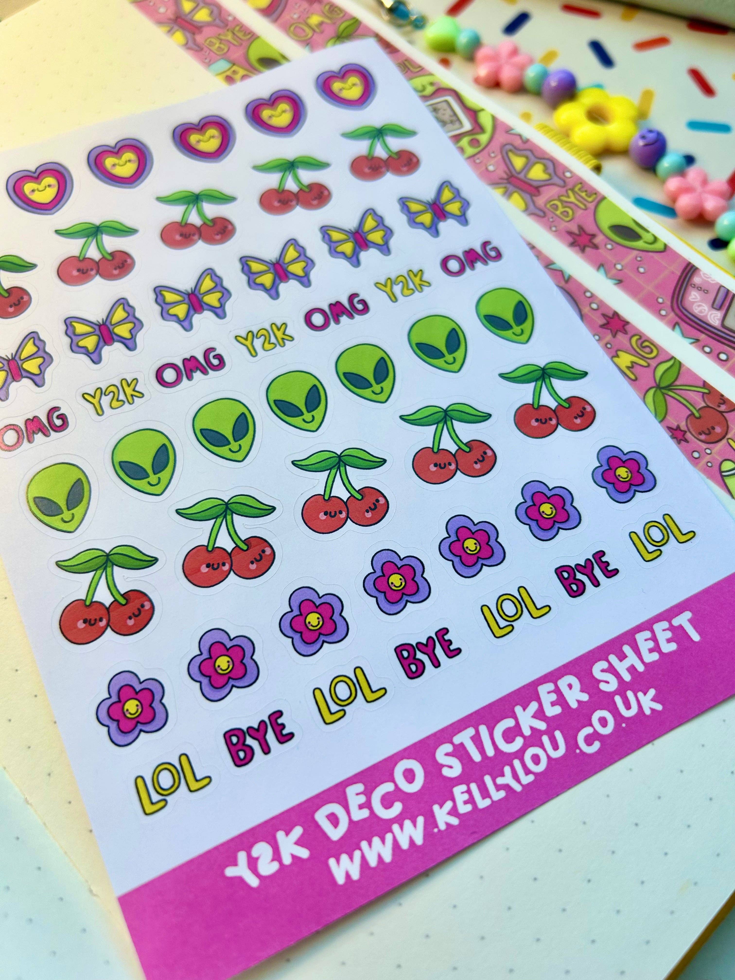 Y2K Nostalgia - Deco Sticker Sheet - Image 2