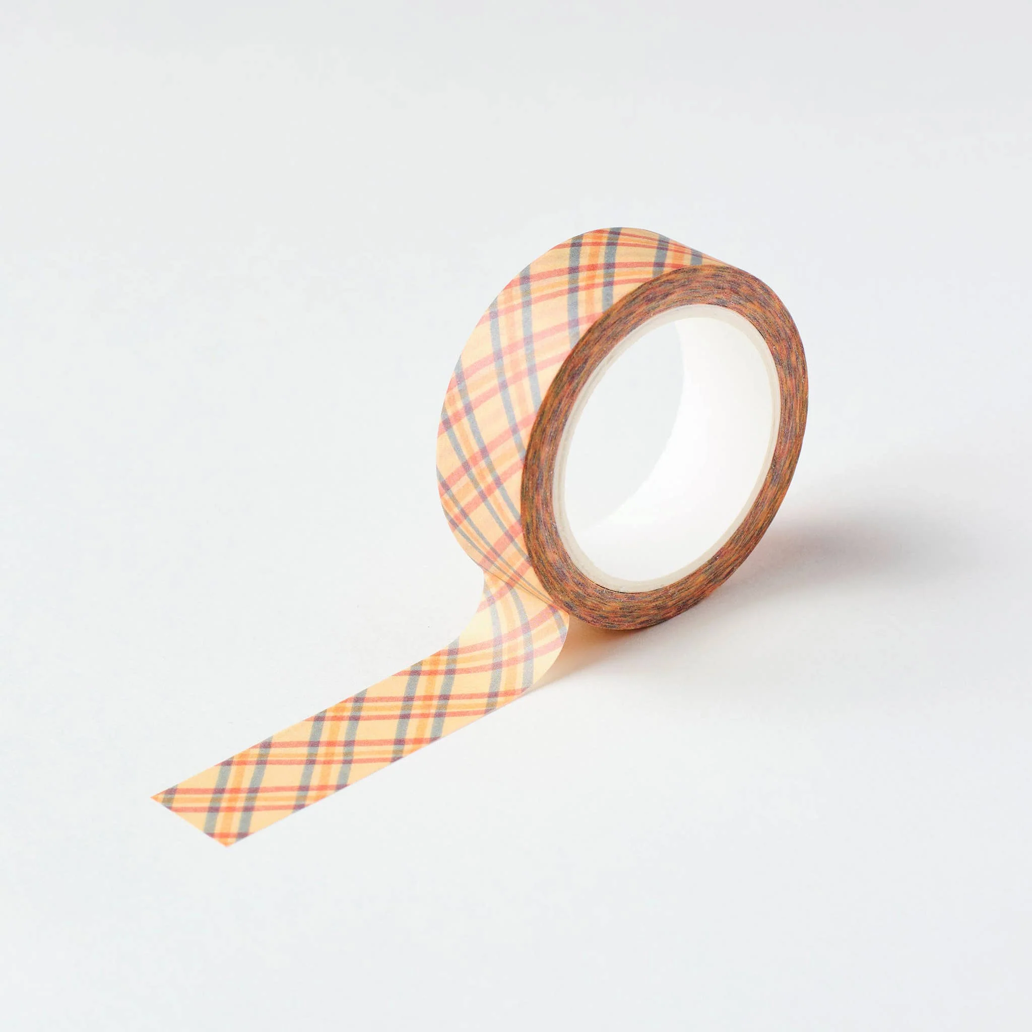 Yellow Check Washi Tape - Image 3